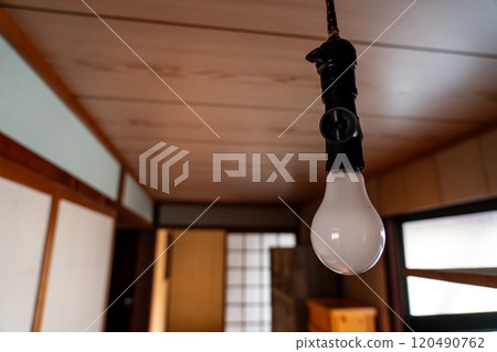Old light bulb 120490762