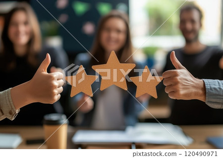 Modern Office Employee Engagement and Feedback Session Modern Office Employee Engagement and Feedback Session 120490971