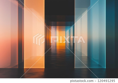 Vibrant Neon Shifting Rectangles in Ultra HD Vibrant Neon Shifting Rectangles in Ultra HD 120491295