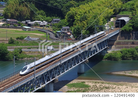 鮮綠山陽新幹線700系列(光鐵道之星車輛) 鮮綠山陽新幹線700系列(光鐵道之星車輛) 120491400