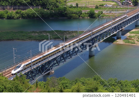 鮮綠山陽新幹線700系列（光鐵道之星車輛） 120491401