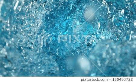 Freeze Motion of Rotating Water in Twister Shape 120493728