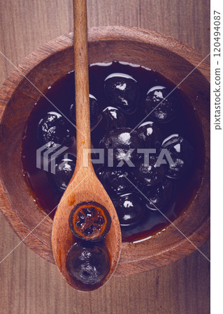 walnut jam, traditional Georgian cuisine, no people, 120494087