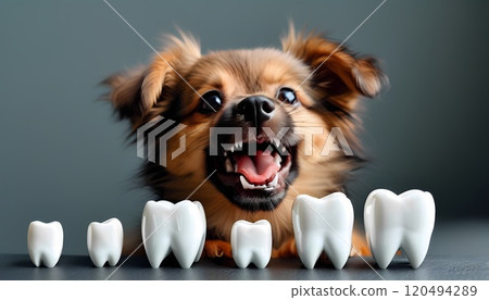 Pet Dental Day concept ,health care 120494289