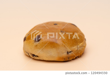 buns with chocolate drops buns with chocolate drops 120494330