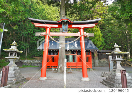 [Chinjin Shrine] Narai, Shiojiri City, Nagano Prefecture 120496045