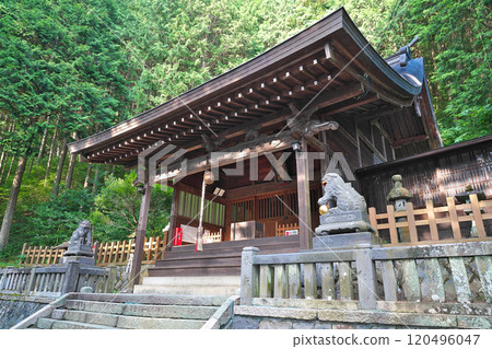 [Chinjin Shrine] Narai, Shiojiri City, Nagano Prefecture 120496047