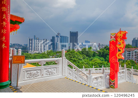 largest Buddhist temple Thean Hou in Kuala Lumpur, Malaysia largest Buddhist temple Thean Hou in Kuala Lumpur, Malaysia 120496245