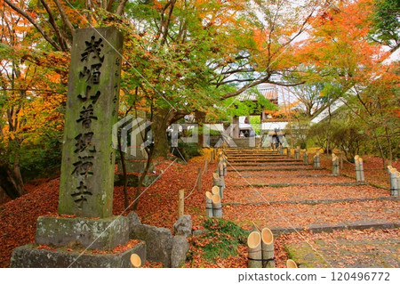 秋天的普賢禪寺(臼杵市) 秋天的普賢禪寺(臼杵市) 120496772
