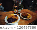 Great German food and beer 120497360
