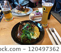 Great German food and beer 120497362