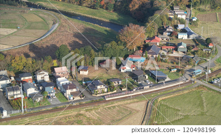 烏山線小和站11月下午無人機攝影 烏山線小和站11月下午無人機攝影 120498196