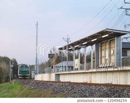 烏山線小和站ACCUM 11月晚上 120498254