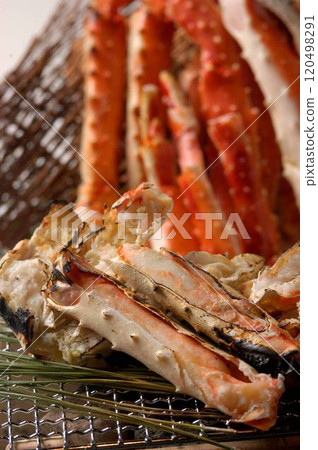 Grilled crab Grilled crab 120498291
