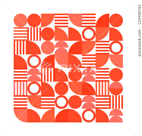Abstract geometric pattern 120498392