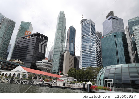 國際金融城新加坡萊佛士坊城市景觀 120500927