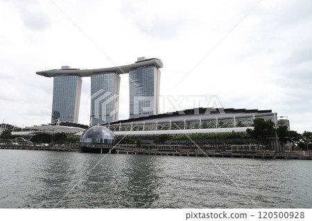 新加坡的象徵濱海灣金沙 120500928