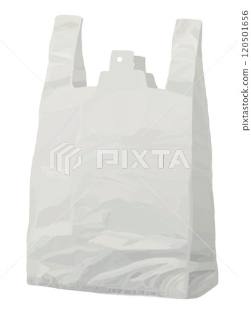 Plastic bag (white) 120501656