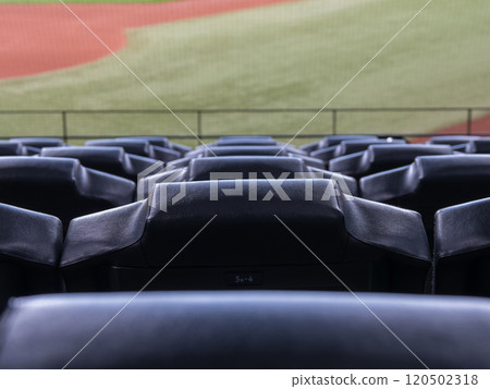 A row of chairs 120502318