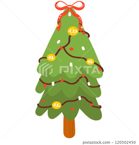 christmas tree illustration christmas tree illustration 120502450