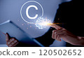 Legal concepts regarding copyright and patents on intellectual property arising from AI technology. 120502652