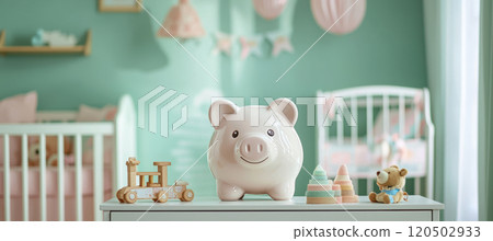 Adorable Teddy Bear Piggy Bank for Baby's Room Decor and Savings Inspiration 120502933