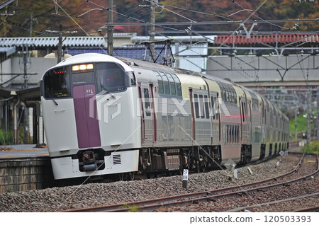 Chuo Line Uenohara JR East 215 series NL4 formation (Kozu) Holiday Rapid View Yamanashi 120503393
