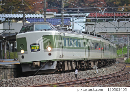 Chuo Line Uenohara JR East 189 series N103 train (Nagano) Azusa 120503405