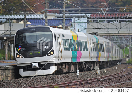 Chuo Line Uenohara JR East E257 series 0 series M-115 formation (Matsumoto) Azusa Kaiji 120503407