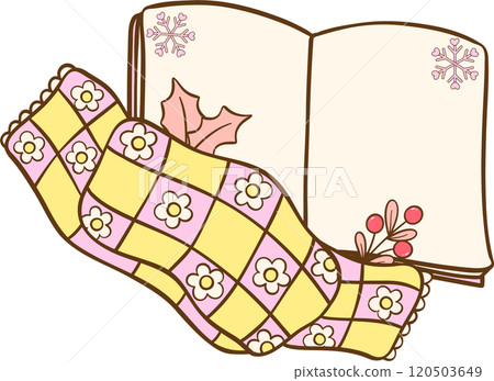 Groovy Pastel Winter Bookish Groovy Pastel Winter Bookish 120503649