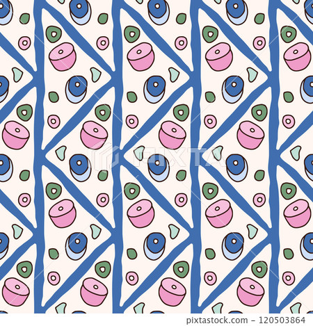 Climbing wall seamless pattern. Cliff wall continuous ornament. Surface pattern design extreme sport Climbing wall seamless pattern. Cliff wall continuous ornament. Surface pattern design extreme sport 120503864