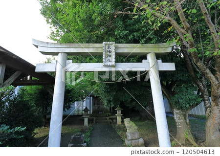 Torii and main hall of Toho Shrine at Narita Airport 120504613
