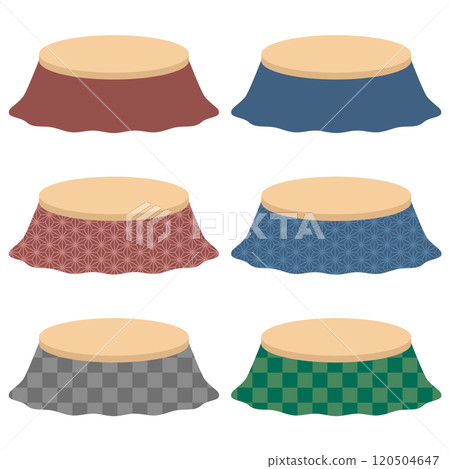 Kotatsu illustration set Kotatsu illustration set 120504647