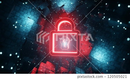 Image reminiscent of cyber security and cyber attacks 120505021