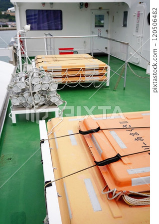 inside the ferry 120506482