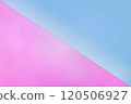 A bright wallpaper with a diagonal border of pink and light blue 120506927