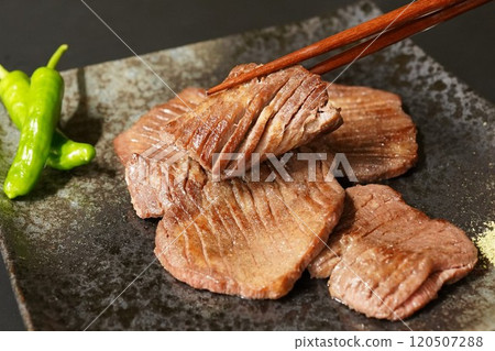 Thick cut beef tongue Thick cut beef tongue 120507288