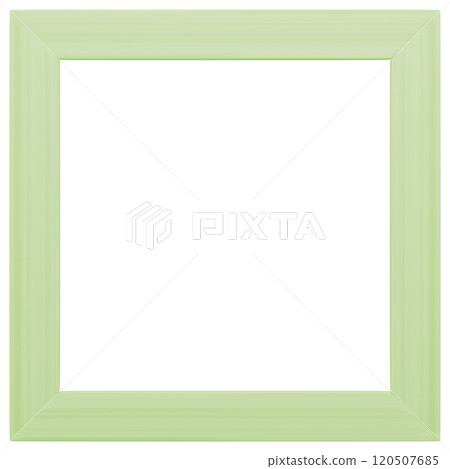 3D材質_木質相框_方形_黃綠色 3D材質_木質相框_方形_黃綠色 120507685