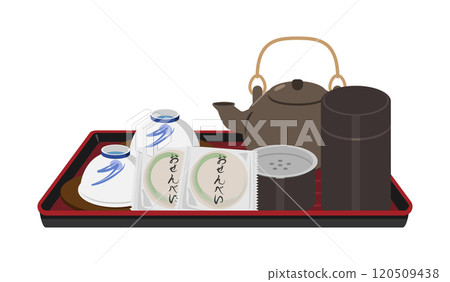 客棧茶具插畫 客棧茶具插畫 120509438