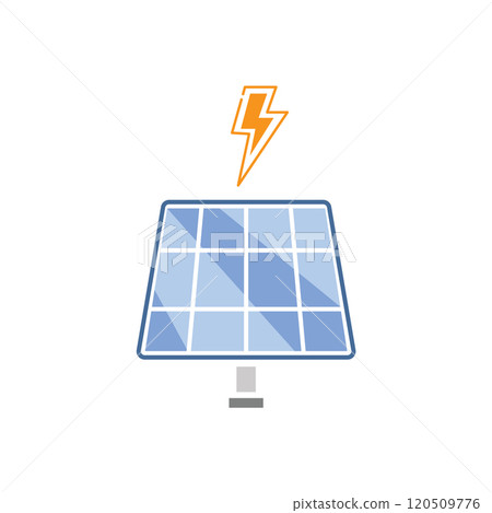 Solar energy logo icon Solar energy logo icon 120509776