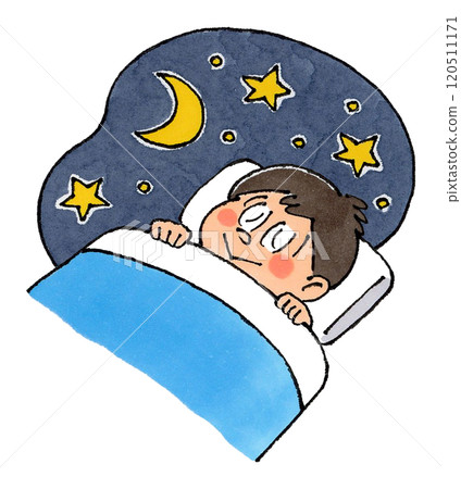 Sleeping boy (night) Sleeping boy (night) 120511171