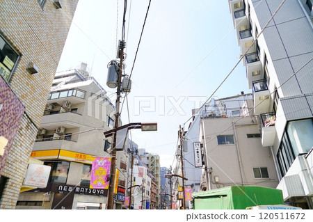 Azabu-Juban Patio Street in Minato Ward Azabu-Juban Patio Street in Minato Ward 120511672