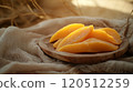 A plate of dried mango pictures 120512259