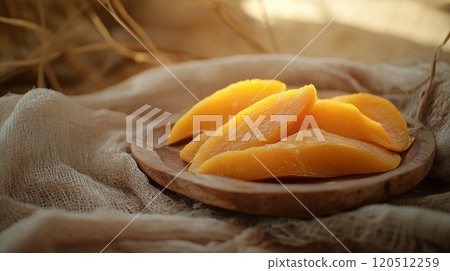 一盘芒果干图片 120512259