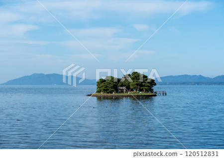 <Shimane Prefecture> Lake Shinji, Yomegashima Island, November 120512831