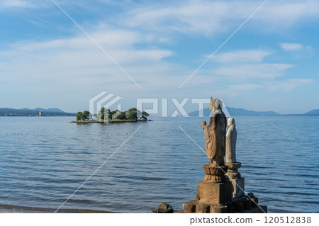 <Shimane Prefecture> Lake Shinji, Sodeshi Jizo, November 120512838