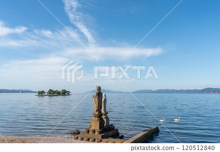 <Shimane Prefecture> Lake Shinji, Sodeshi Jizo, November 120512840