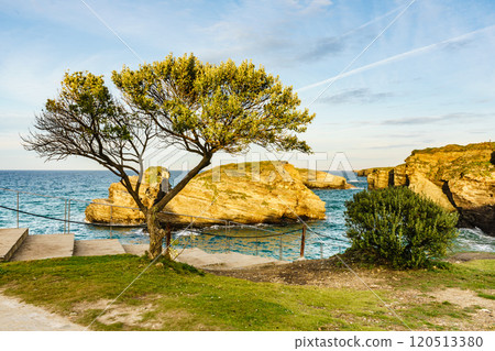 Cathedrals Beach in Galicia Spain. Cathedrals Beach in Galicia Spain. 120513380