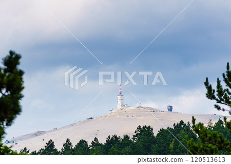 Mont Ventoux, mountain in Provence, France. 120513613