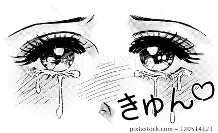 Kyun♡戀愛少女的黑白卡通插圖 Kyun♡戀愛少女的黑白卡通插圖 120514121